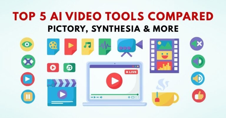 Top 5 AI Video Tools Compared: Pictory, Synthesia & More