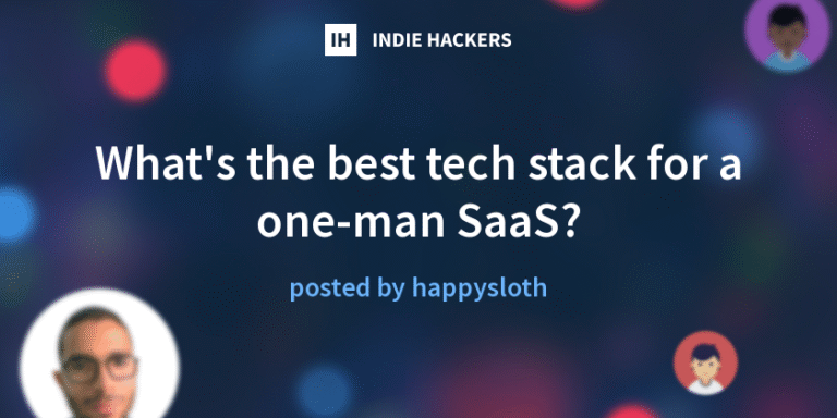 The Ultimate Stack for a One-Person SaaS Startup